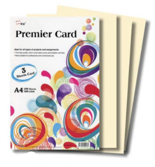 PREMIER CARD S58  A4 100'S 160GSM
