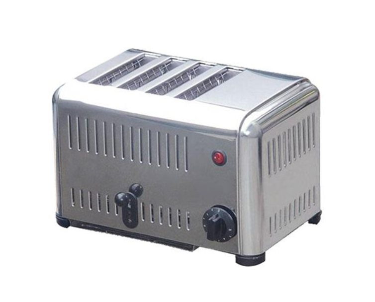 stainless steel 4 slot commercial toaster