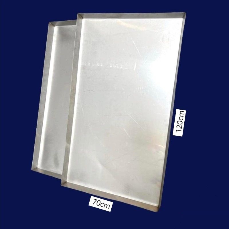 Spill Tray Stainless Steel c/w Handle 1.2mm Thick