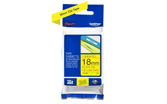 Brother TZe-641 Black on Yelow (18mm) Tapes