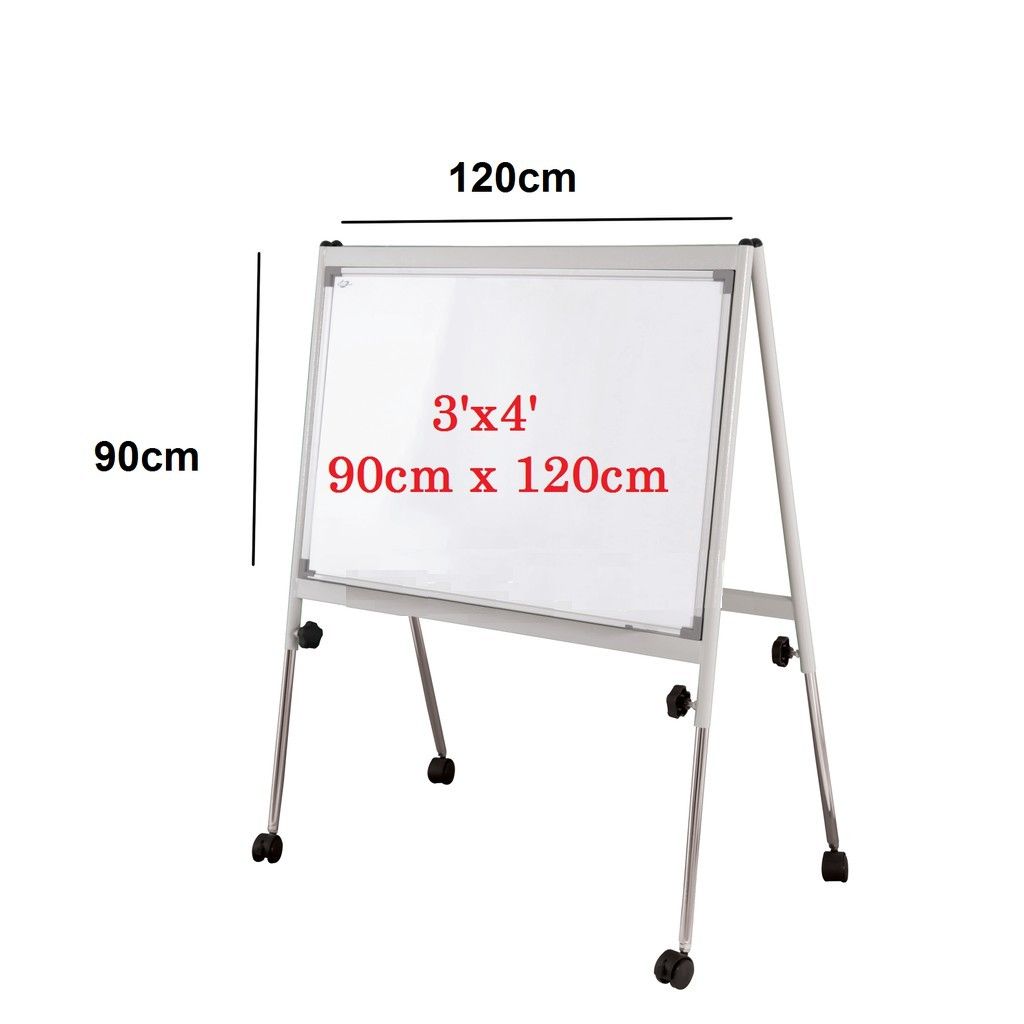 Flip Chart Board 90CM X 120CM - 3FT X 4FT