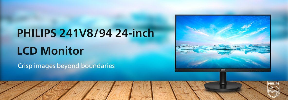 Philips *Philips 241V8 24" Full HD IPS 75Hz Adaptive Sync LCD Monitor