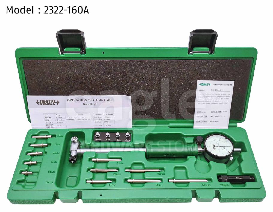INSIZE 2322-160A 50 ~ 160MM BORE GAUGE