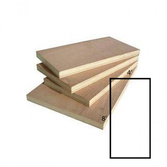 ATKC Plywood 12.0mm WBP (4' x 8') 5-Ply (100% Tropical Wood) "House Brand"