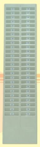 Rack Punch Card Rack Y 1654 /Rack /Punch Card Rack /Plastic Punch Card Rack /