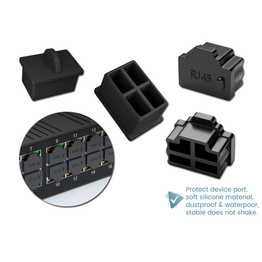 RJ45 SFP USB SILICONE DUSTPROOF MOISTURE-PROOF PROTECTION DUST COVER