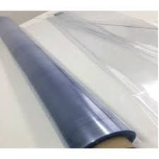 ALAS MEJA TEBAL PLASTIK BERMETER KOSONG TRANSPARENT 3.5 Meter