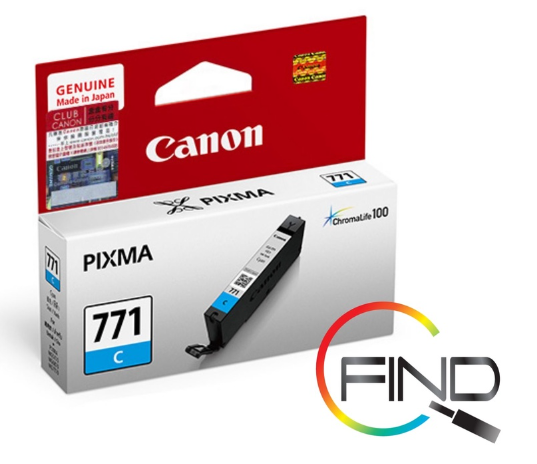 Canon Ink Cartridge CLI-771 Cyan 6.5ml