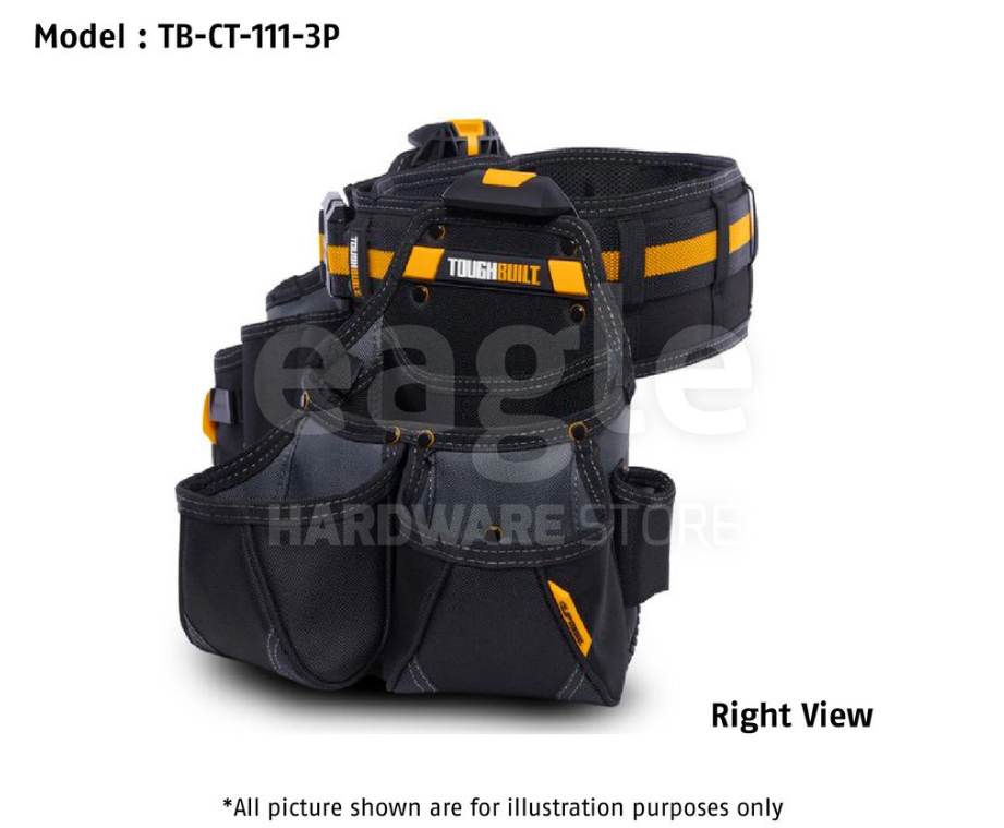 TOUGHBUILT TB-CT-111-3P 3PCS TRADESMAN TOOL BELT SET
