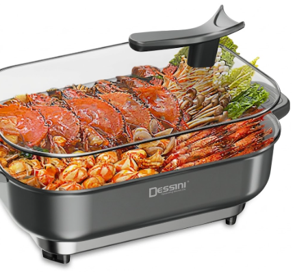 DESSINI ITALY Electric Cooker Steamboat Hot Pot