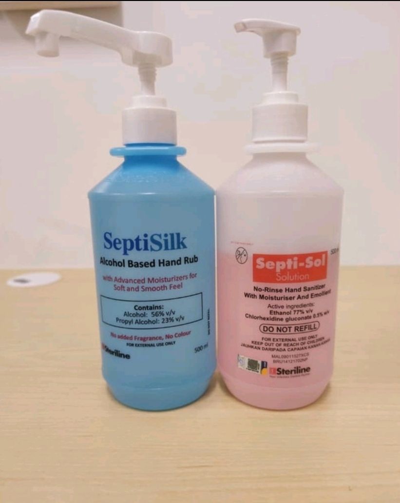 Septisol/septisilk Septi-Sol/Septisilk Hand sanitizer Coronavirus Septisol 500ml