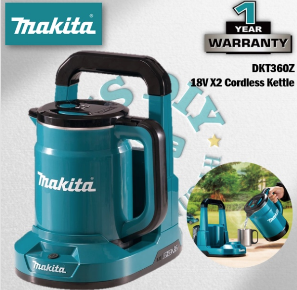 MAKITA Cordless Kettle 18V X2 DKT360Z