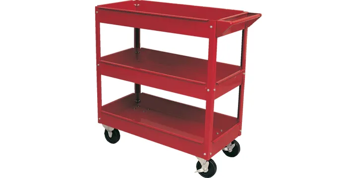 3-TRAY TOOL TROLLEY (FLAT PACK)