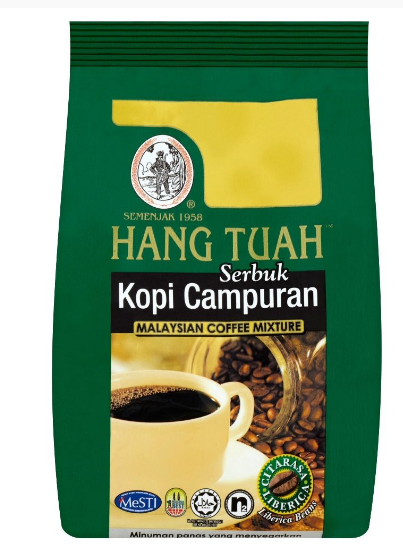 Hang Tuah Malaysian Coffee Mixture (200g) - HIJAU