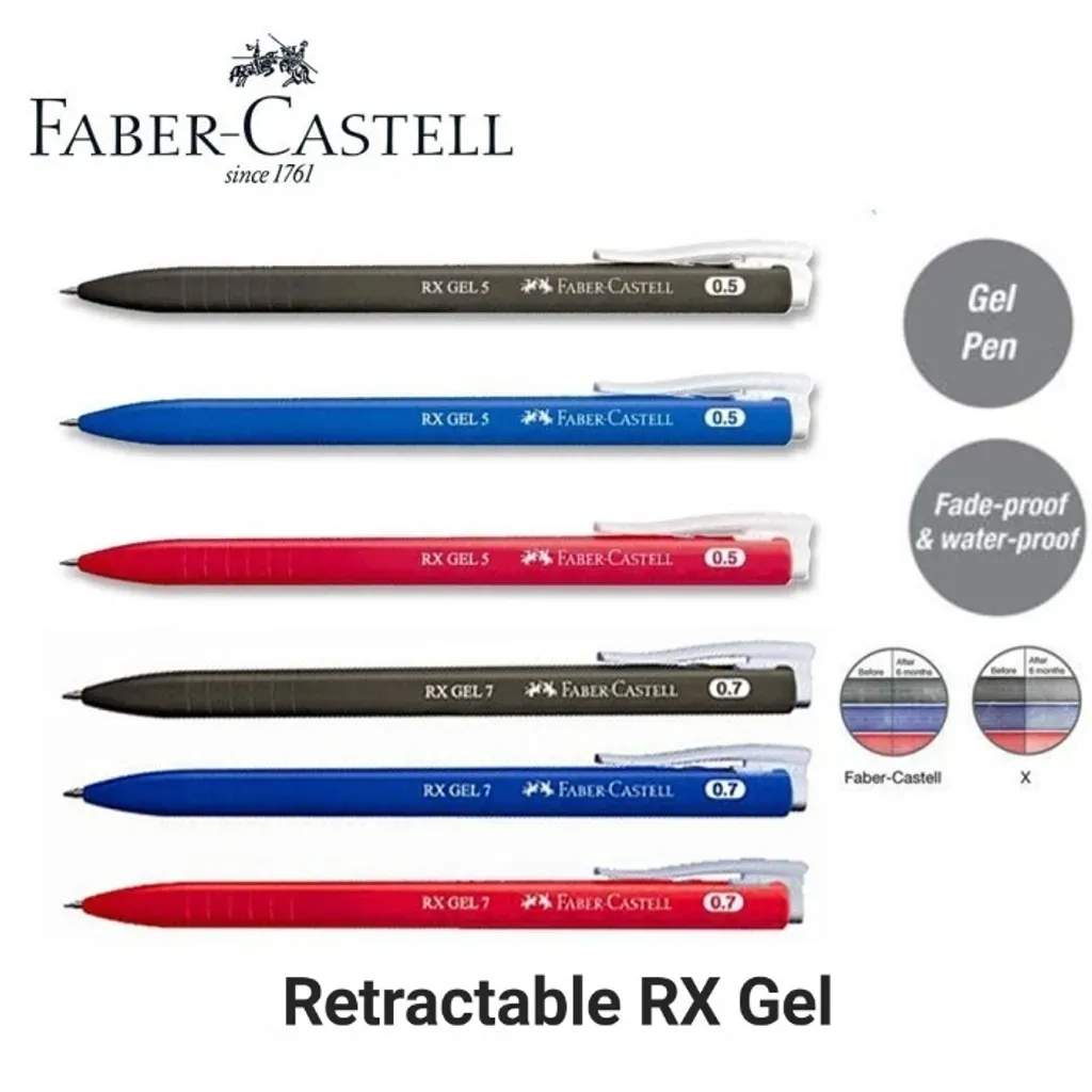 FABER CASTELL RX GEL PEN