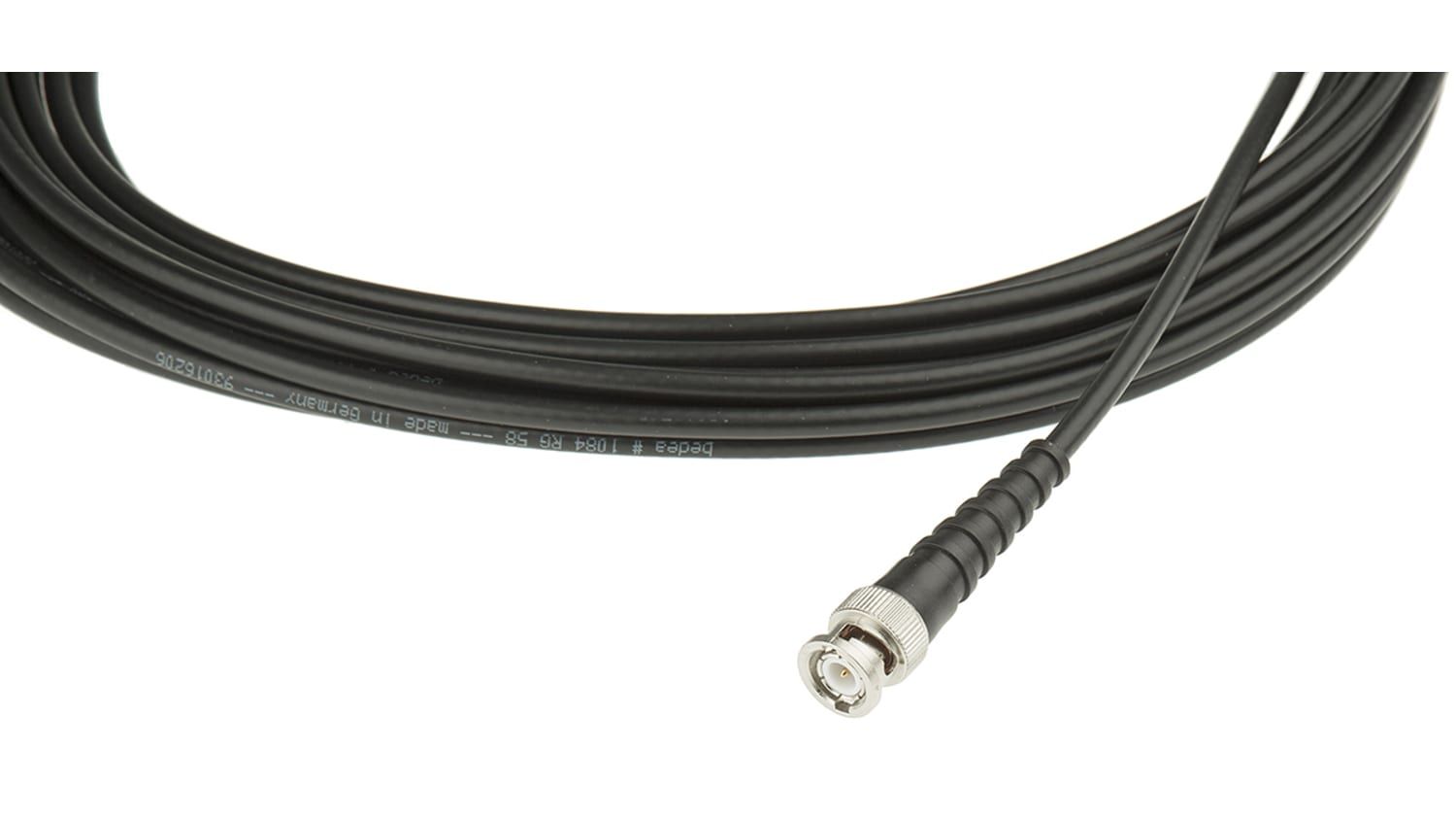 - *Telegartner Male BNC to Male BNC RG58C/U Coaxial SDI Cable, 50 ? 10m