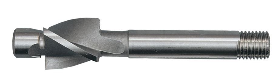 Sherwood Counterbore, 6mm, High Speed Steel, 3 fl, Threaded Shank, Uncoated SHR0213030K