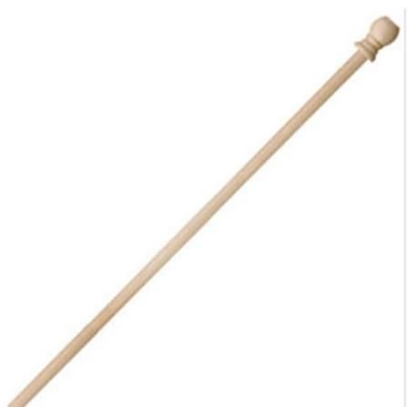 QP FLAG WOODEN STICK 6'