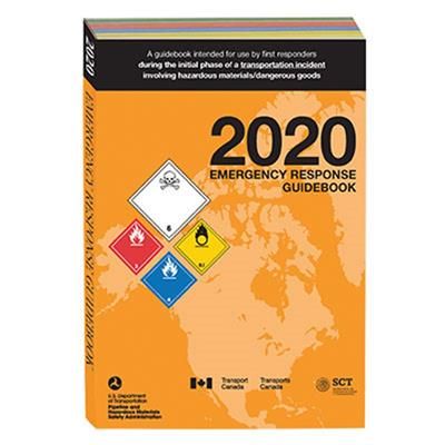OEM *2020 EMERGENCY RESPONSE GUIDEBOOK (ERG), STANDARD BOUND, POCKET SIZE - ERG0029