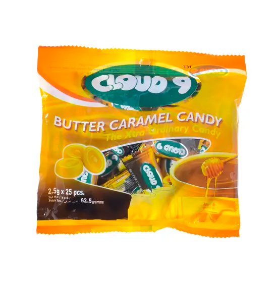 CLOUD 9 BUTTER CARAMEL CANDY PACK 2.5G