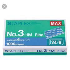 MAX STAPLES N0 3-1M
