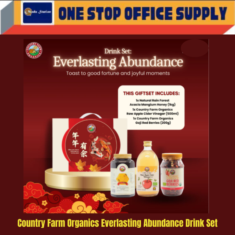 Gift Box / Country Farm / Organics Everlasting / Abundance Drink Set