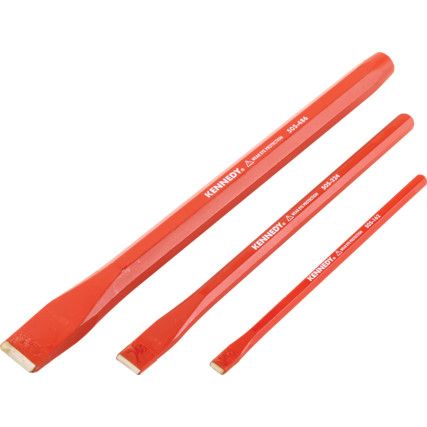 Kennedy 3pc Flat Cold Chisel Sets
