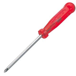 SUNFLAG SLENDER SHANK PLASTIC HANDLE SCREWDRIVERS