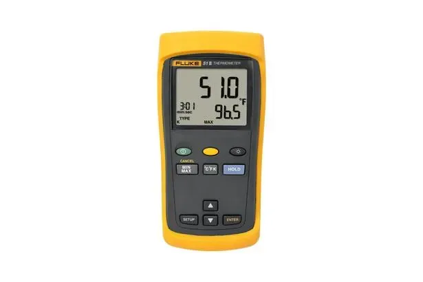 Fluke 51-2 FLUKE-51-2 60HZ/APAC Fluke-51-2 60hz/apac,single Input Thermometer, 60hz Noise Rejection For Apac