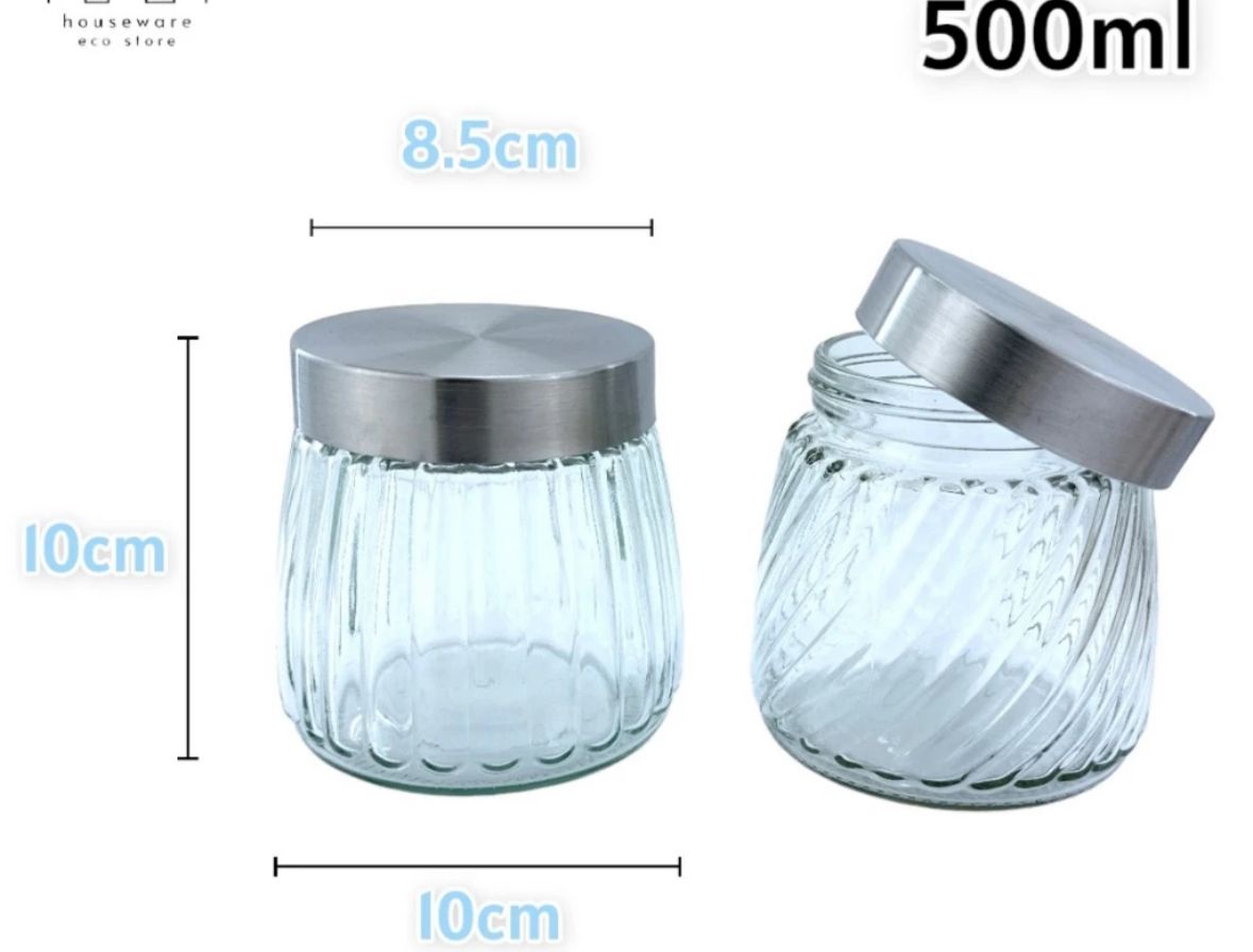 500ml Glass Canister Jar