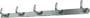 ABAGNO Row Of 5 Towel Hooks