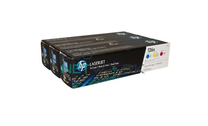 HP CMY LaserJet Toner Tri-Pack CF341A