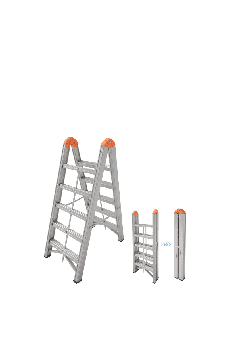 1 aluminum 5-step step