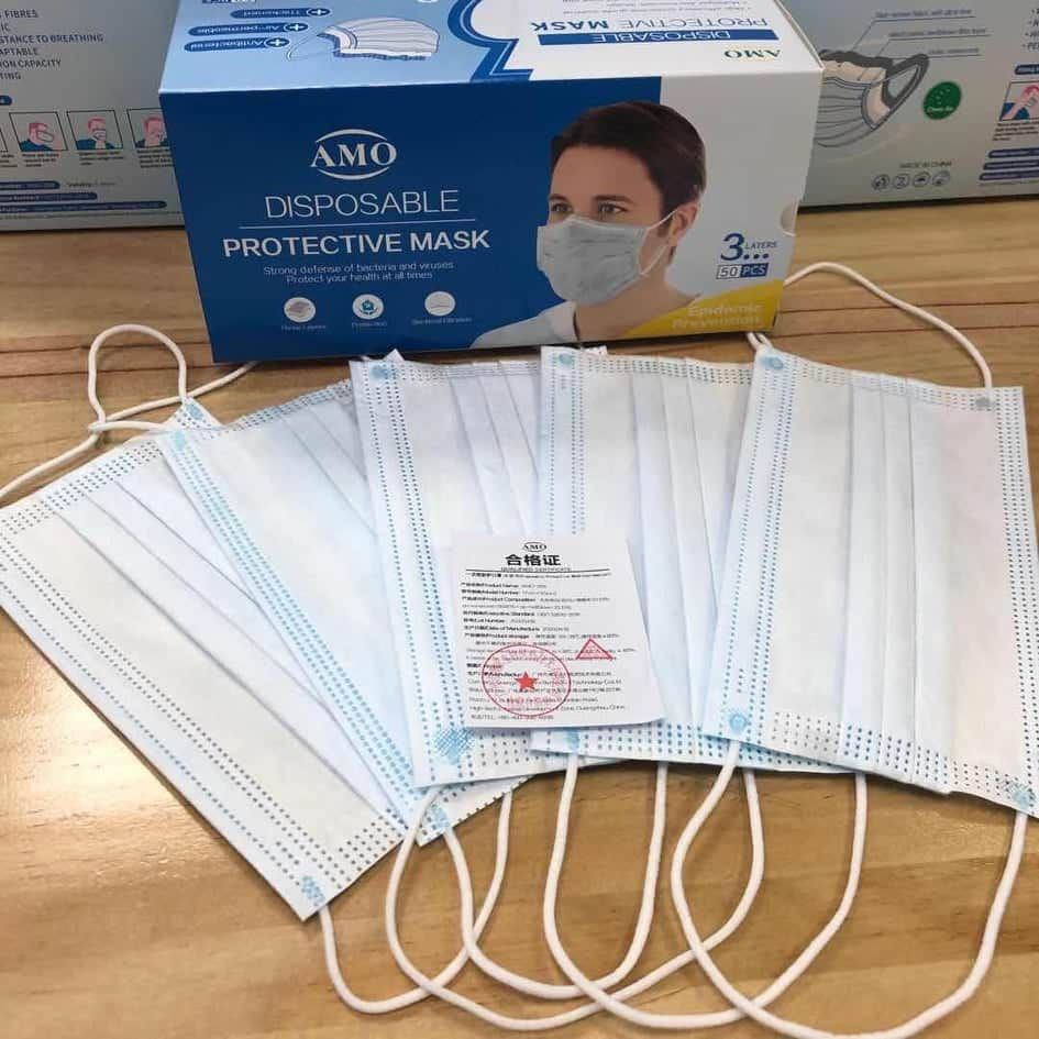 3 Ply Facemask Earloop