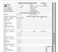 DOC ANAESTHETIC RECORD (500X1)