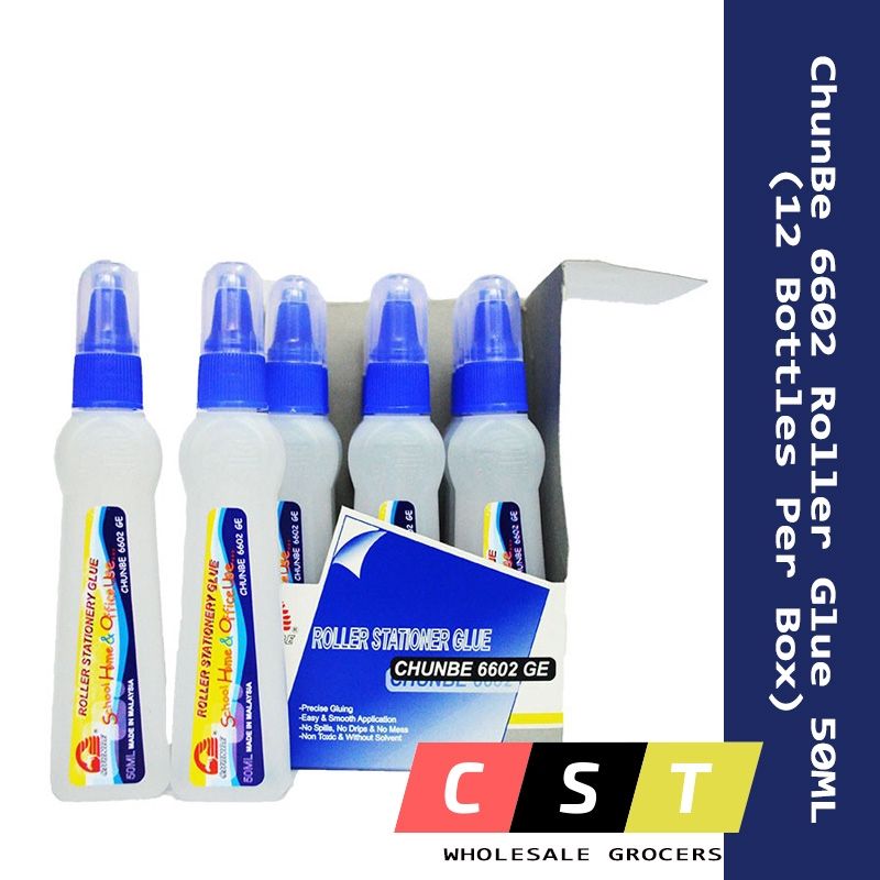 CHUNBE 6602 ROLLER GLUE 50ML 12BOTTLES