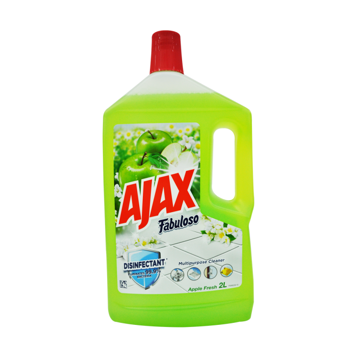 Loose Pack Ajax Fabuloso Floor Wash (Apple) 2L