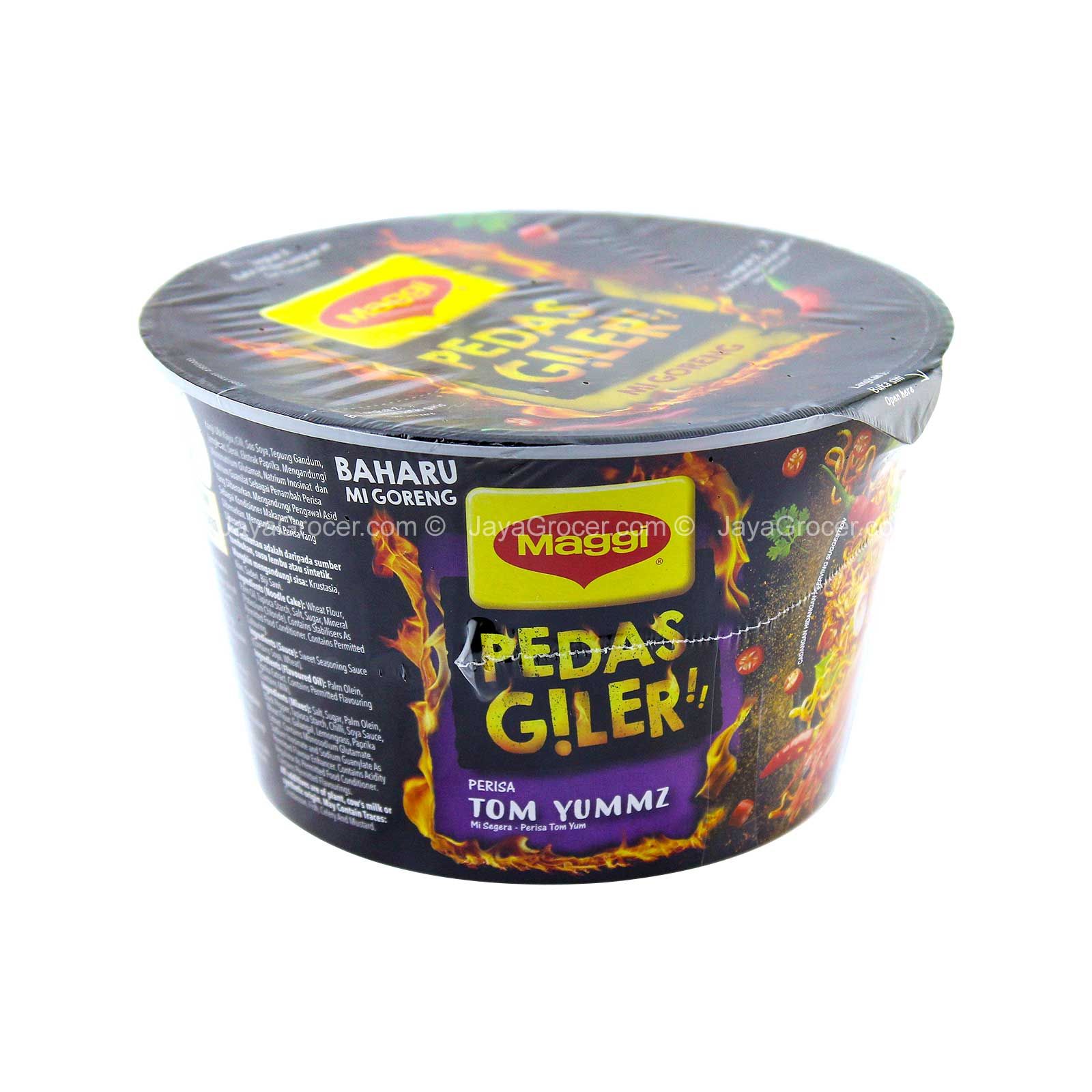 Maggi Pedas Giler mi goreng Perisa Tom Yummz