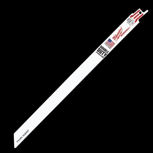 MILWAUKEE 12" 18TPI Thin Kerf SAWZALL™ Blade (5pcs)