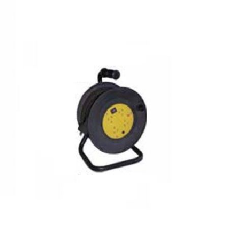 Temo 4 Way Industrial Cable Reel - Australian Standard - 230V x 15M