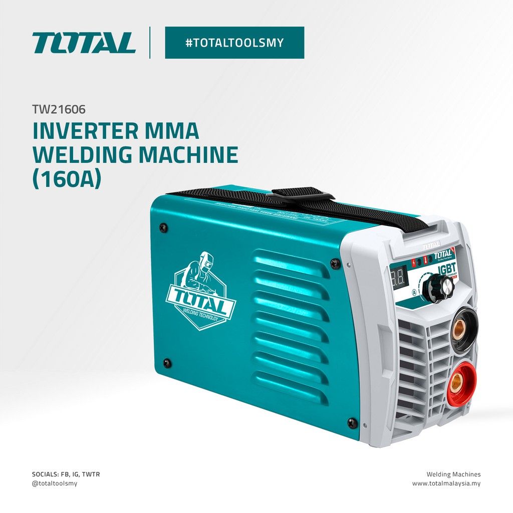 TOTAL INVERTER MMA WELDING MACHINE (160A) - TW21606