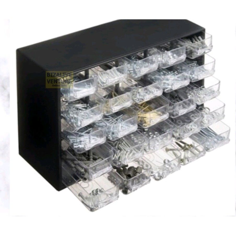 HEAVY DUTY 25 COMPARTEMENT CABINET DRAWERS _ SCREW ORGANIZER DRAWER_25 DRAWER STORAGE