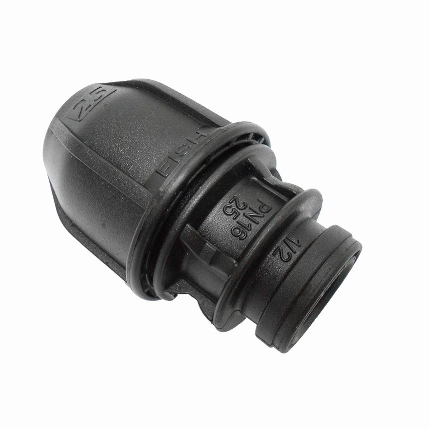 OEM *HDPE Poly Fitting Poly Pipe Connector - Female Threaded Adaptor (F.T.A) 25mm x 1"