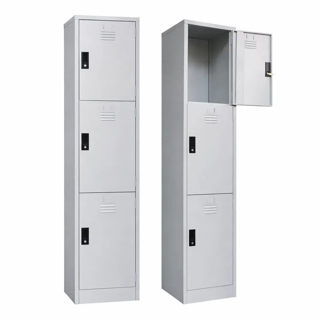 3 compartment Locker