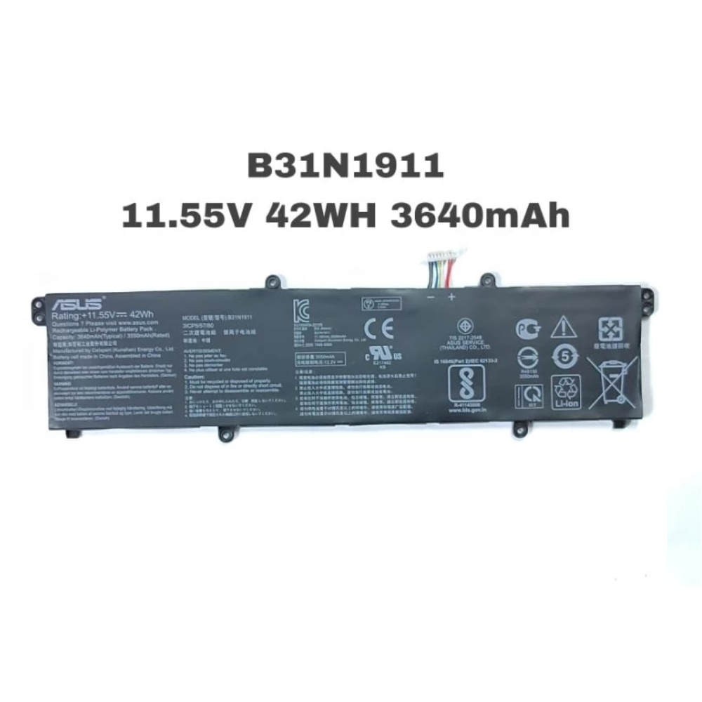 B31N1911 Battery For Asus Vivobook Flip 14 A413FA X411 TM420 R413 K413FA K413E