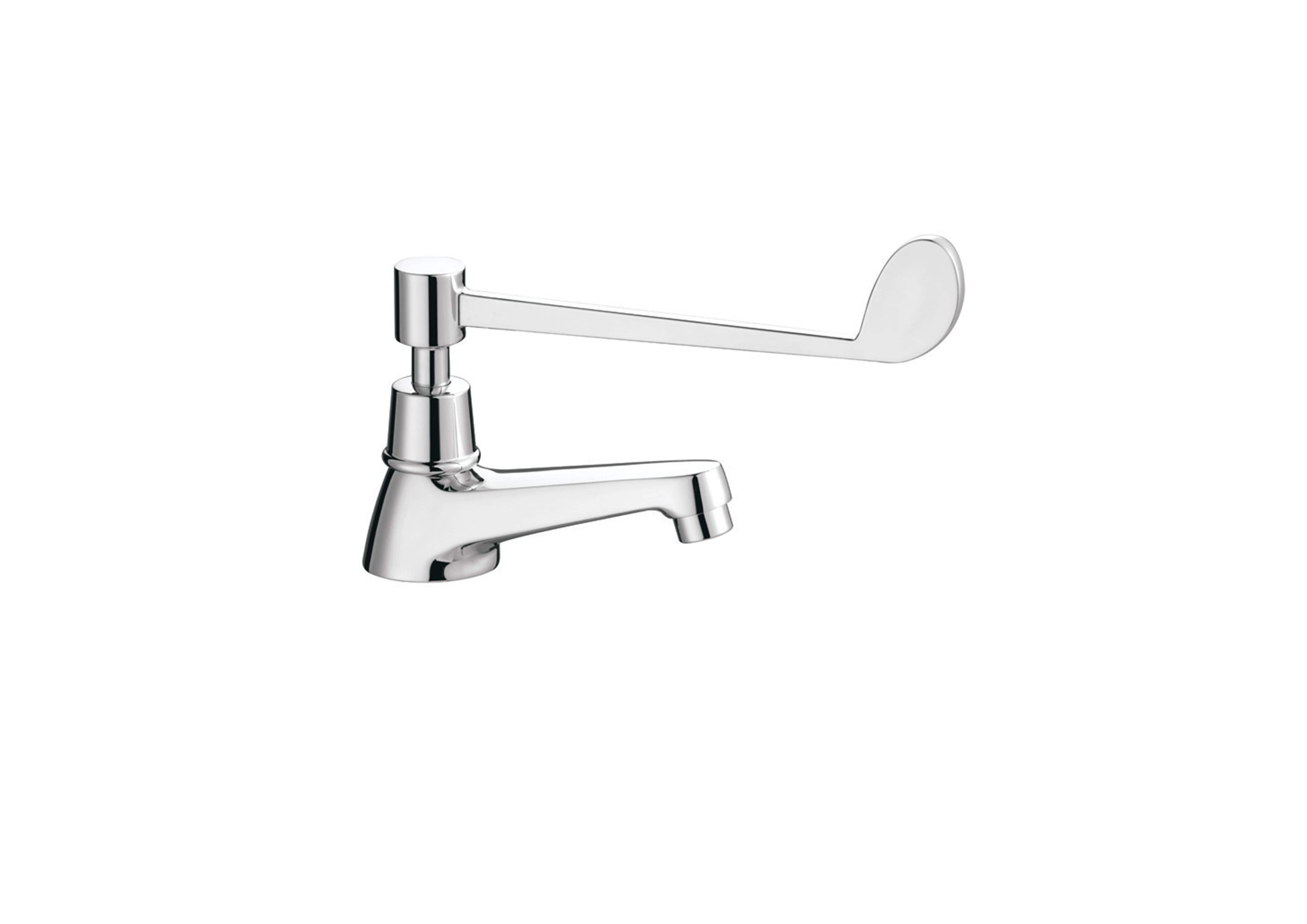 Johnson Suisse Deck Mounted elbow action pillar tap