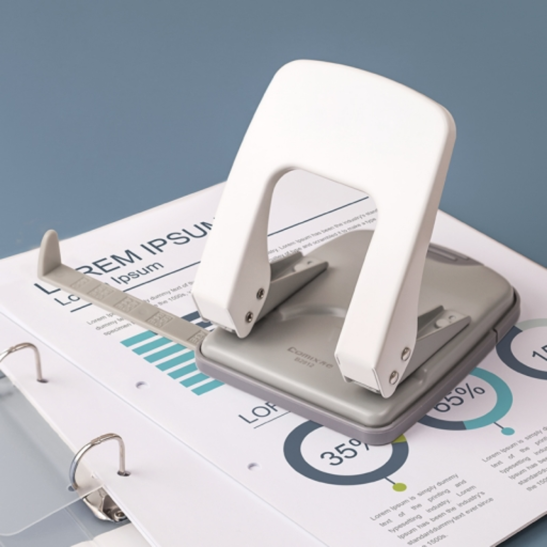 Comix Double Hole Paper Punch (35 Sheets)