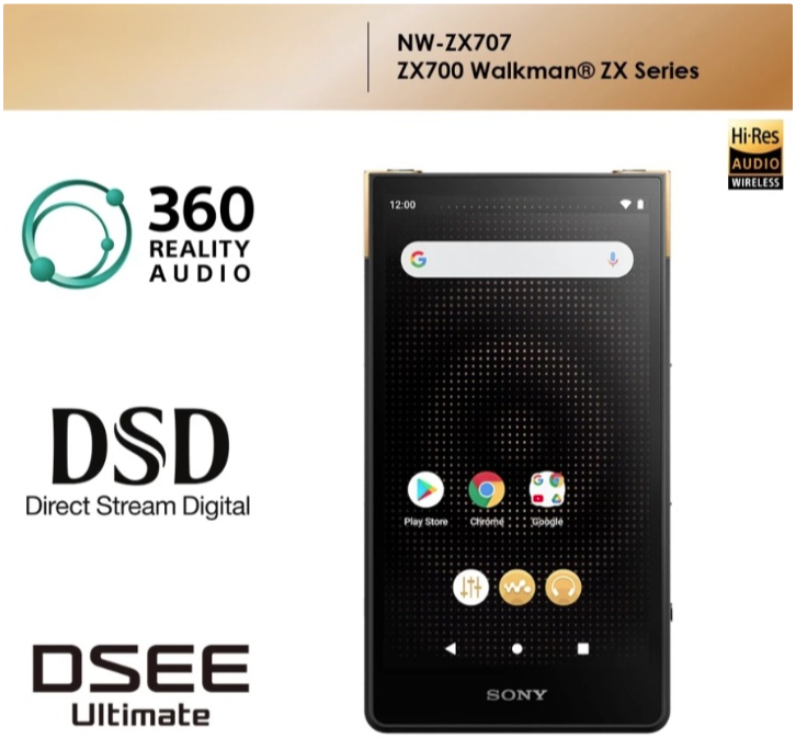 SONY-ZX707 WALKMAN® ZX SERIES NW-ZX707 ZX700