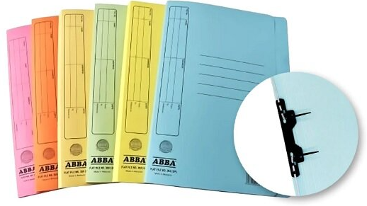 ABBA FLAT FILE 350 WITH UPIN SPRING FASTENER