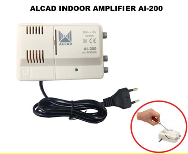 ALCAD INDOOR AMPLIFIER AI-200 TVAM601
